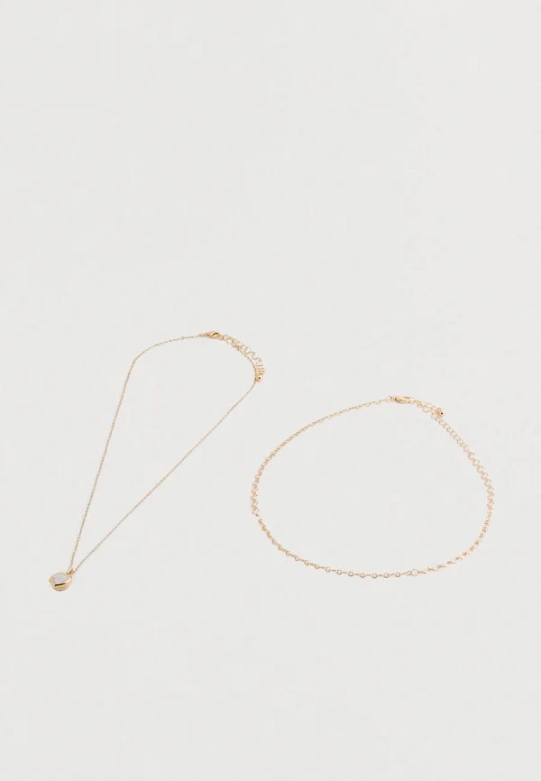 SET - Halskette - gold-coloured