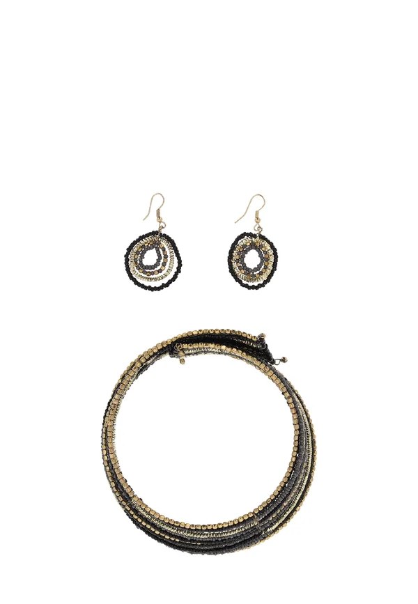 SET - Halskette - gold-coloured/mehrfarbig