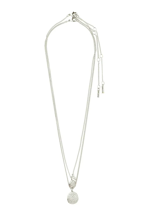 SET - Halskette - silver plated