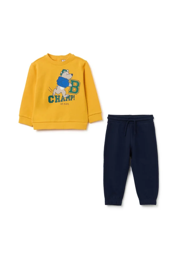 SET IN REGULAR FIT - Trainingsanzug - acid yellow
