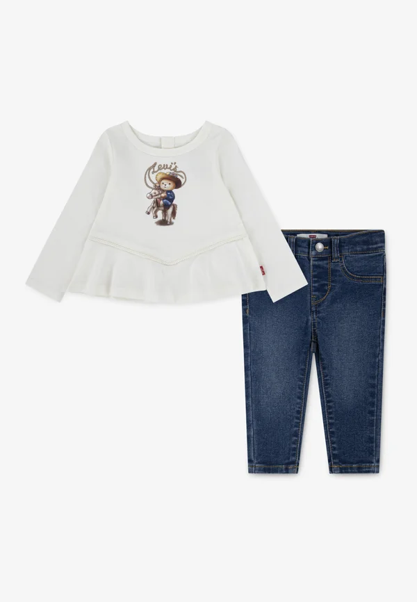 SET - Jeans Slim Fit - gardenia