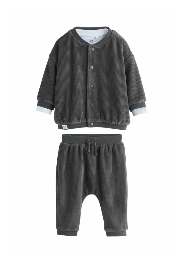 SET - Jogginghose - black white