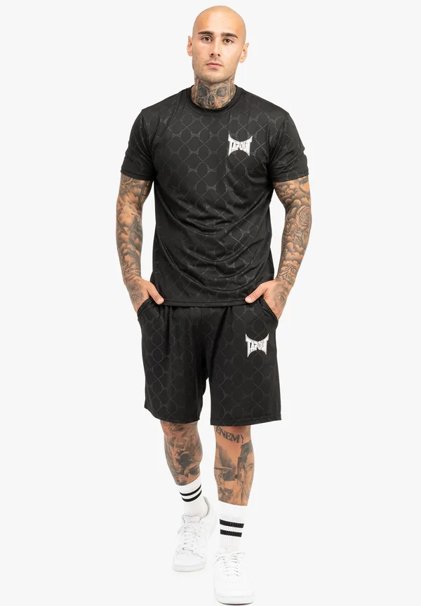 SET  - Jogginghose - black white