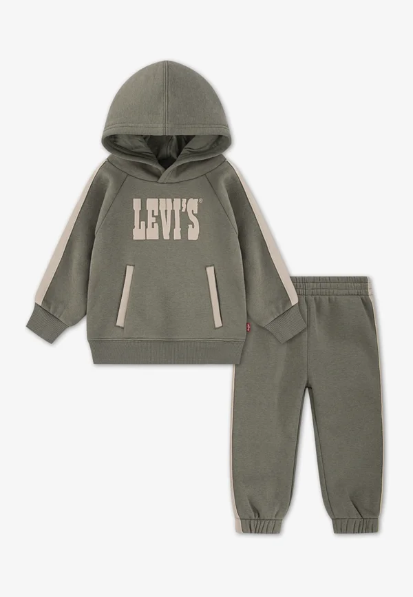 SET - Jogginghose - deep lichen green