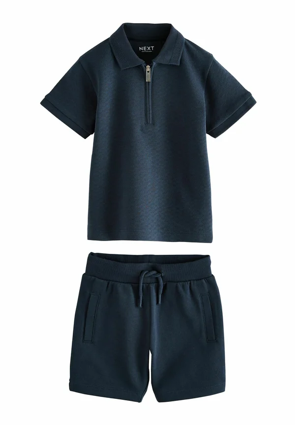 SET - Jogginghose - navy textured