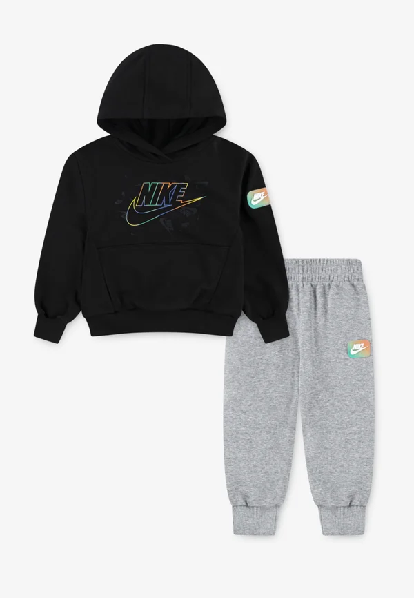 SET - Kapuzenpullover - dark grey heather