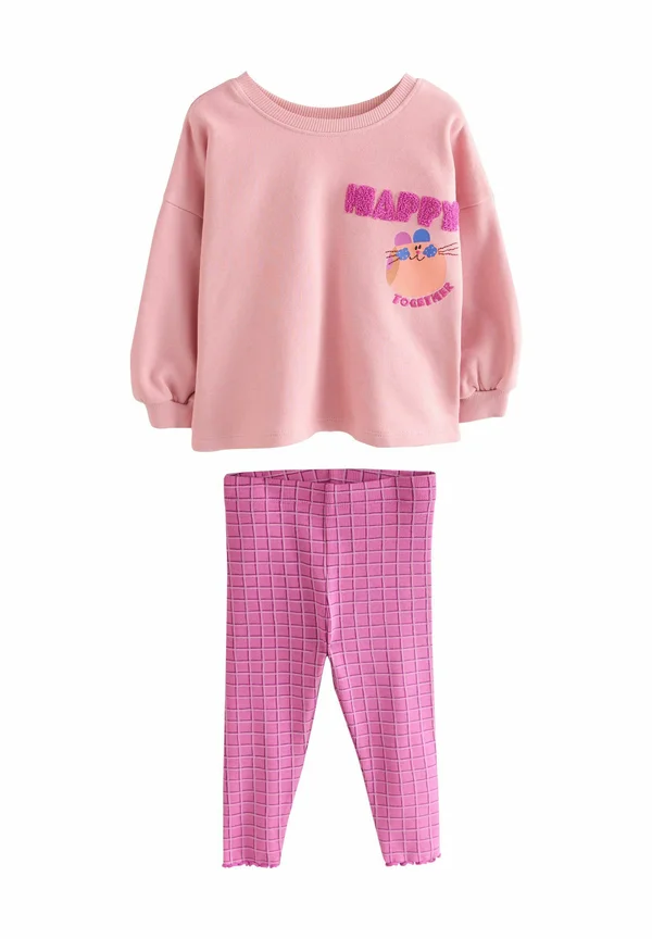 SET  - Langarmshirt - pink bunny