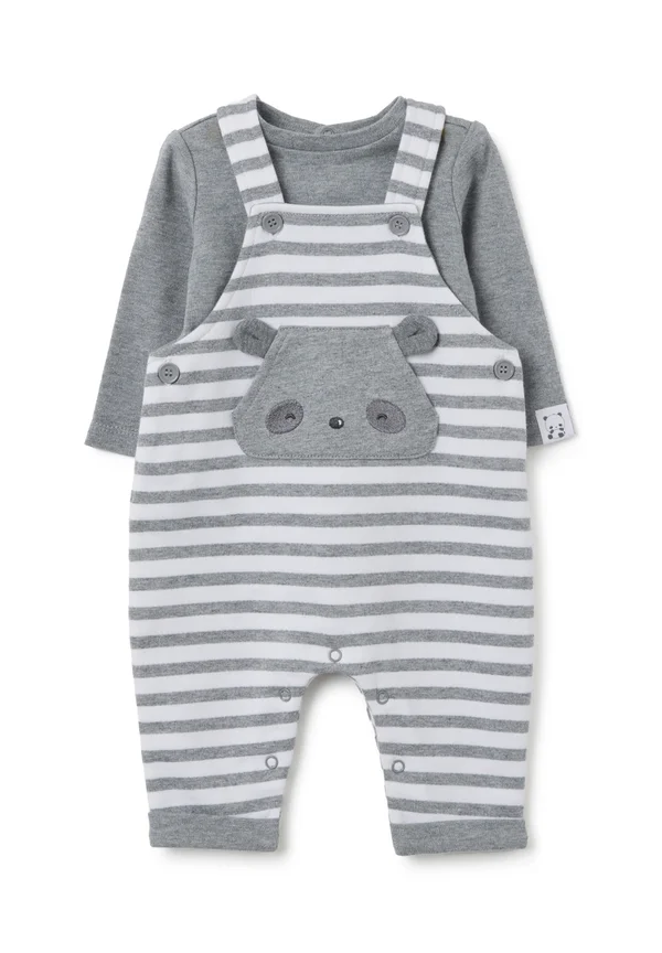 SET - Langarmshirt - white/grey