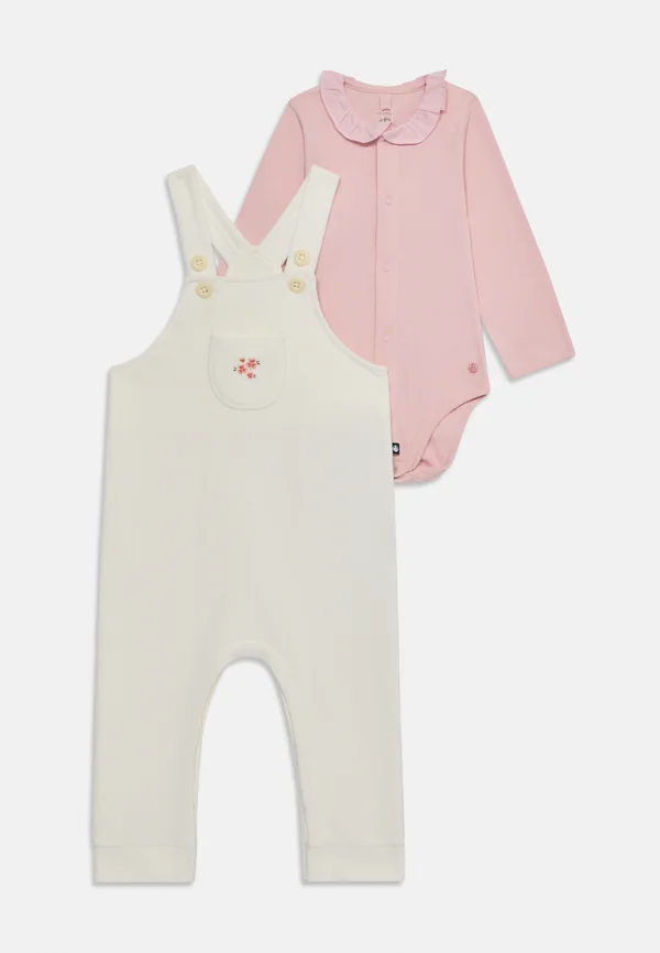 SET - Latzhose - milk/joli