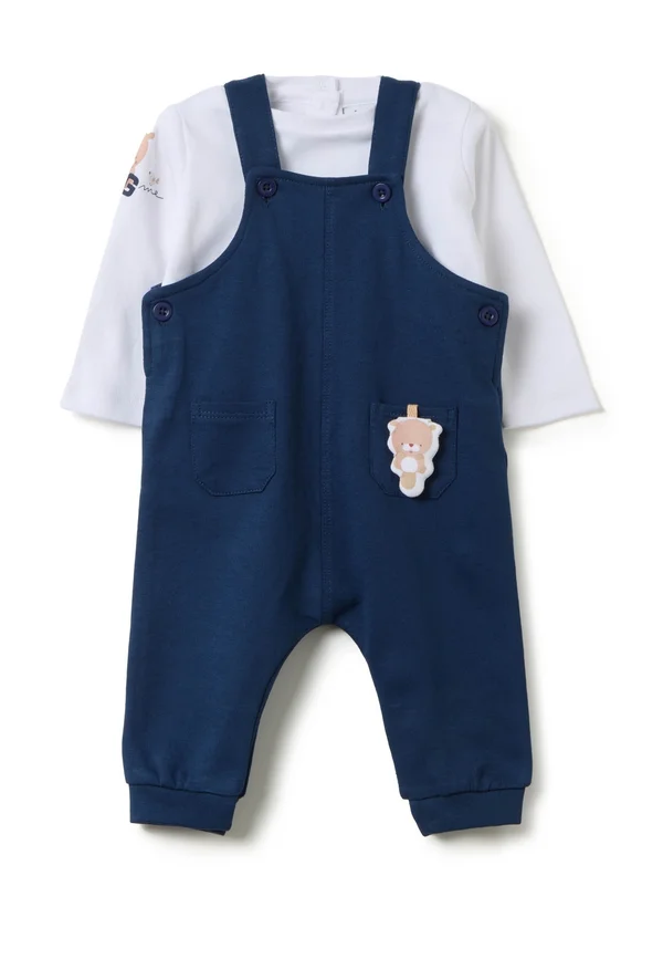 SET - Latzhose - navy blue