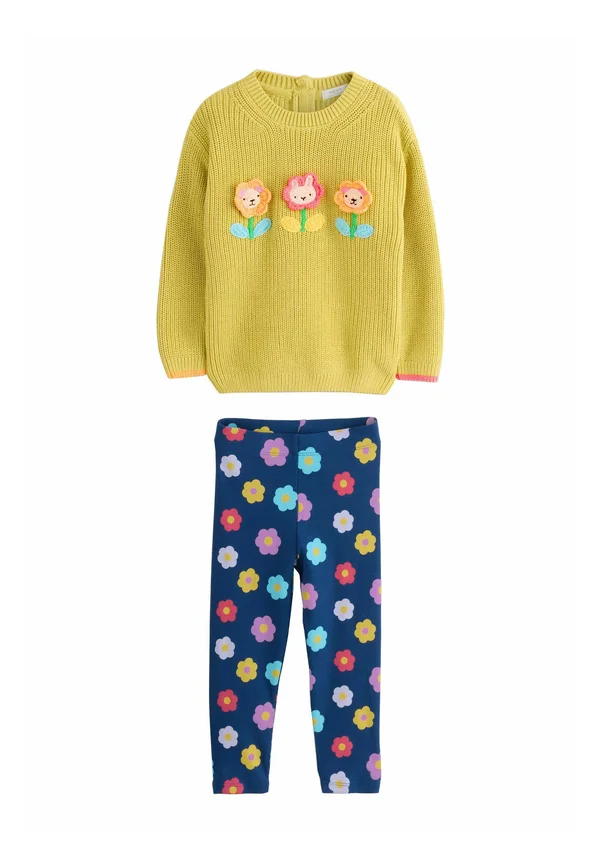 SET - Leggings - Hosen - yellow