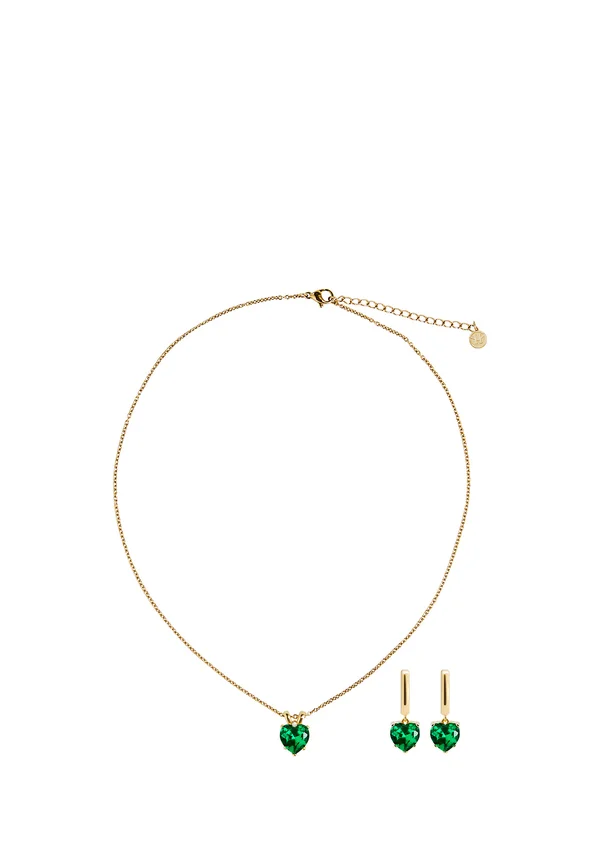 SET MELODIA  - Ohrringe - light gold-coloured