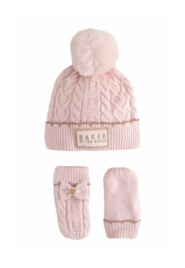 SET - Mütze - pink