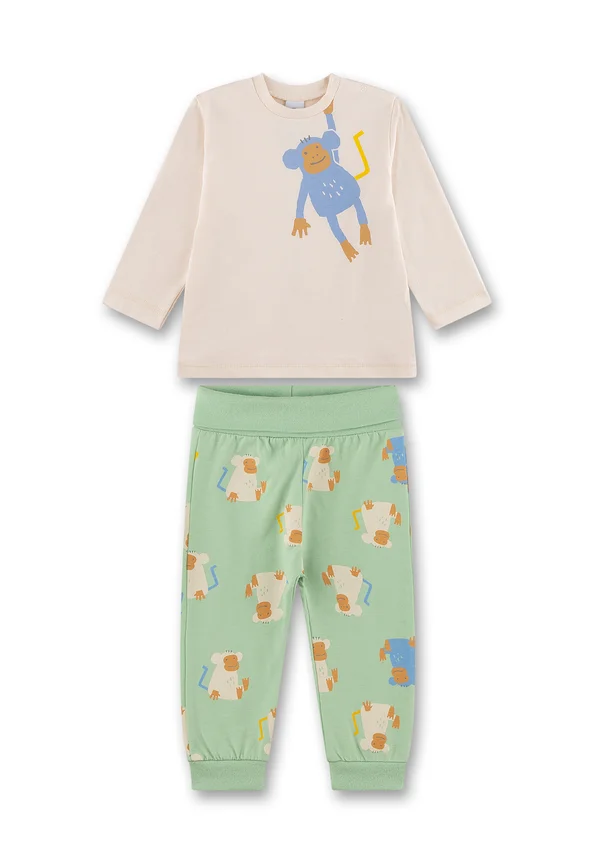 SET - Nachtwäsche Set - beige