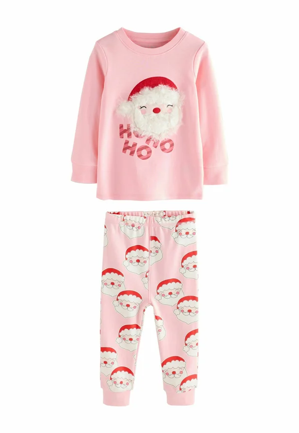 SET - Nachtwäsche Set - pink santa