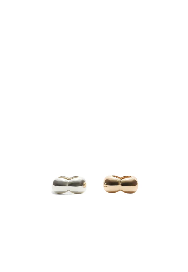 SET OF 2 COMBINED  - Ring - metallic grey