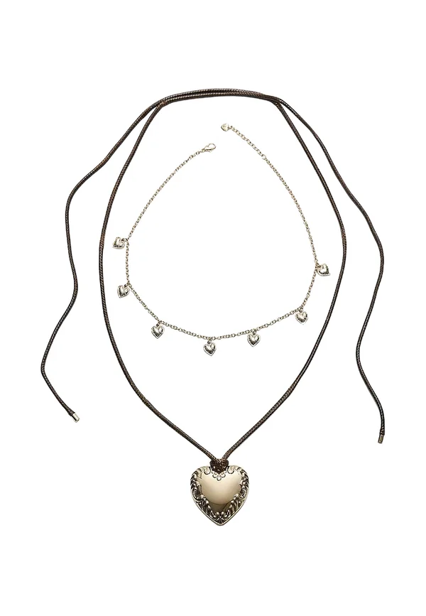 SET OF 2 - Halskette - gold-coloured