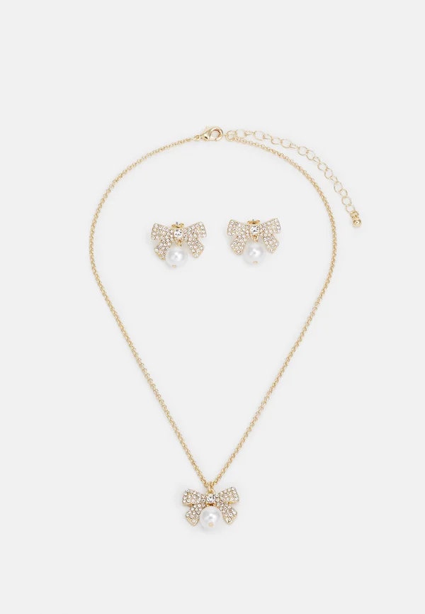 SET - Ohrringe - gold-coloured