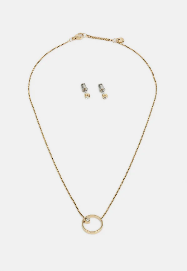 SET - Ohrringe - gold-coloured
