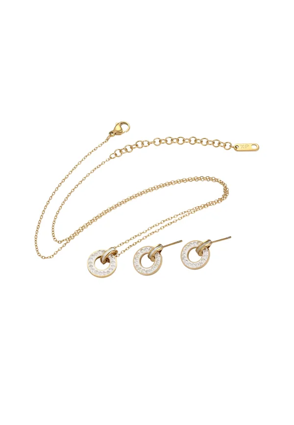 SET - Ohrringe - gold-coloured