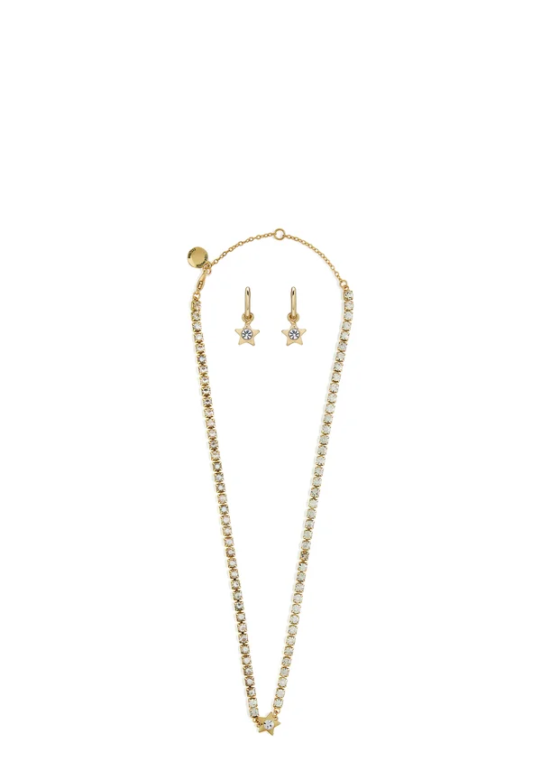 SET - Ohrringe - gold-coloured