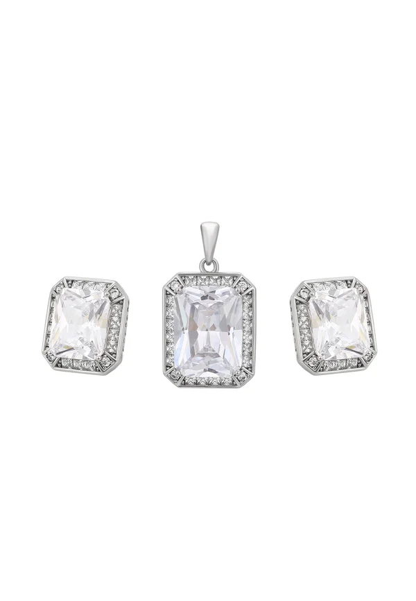 SET - Ohrringe - silver-coloured