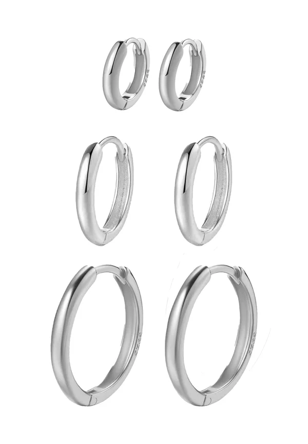 SET - Ohrringe - silver coloured
