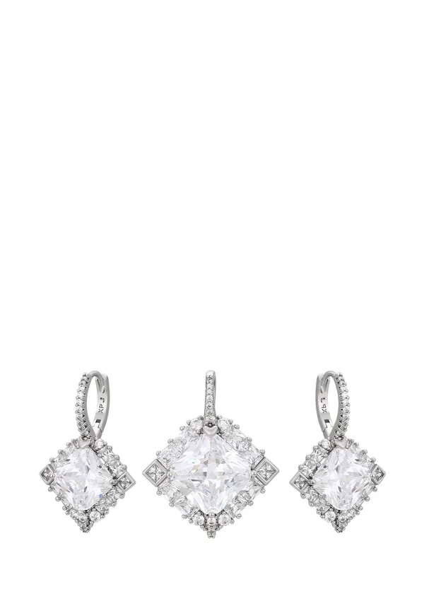 SET - Ohrringe - silver-coloured