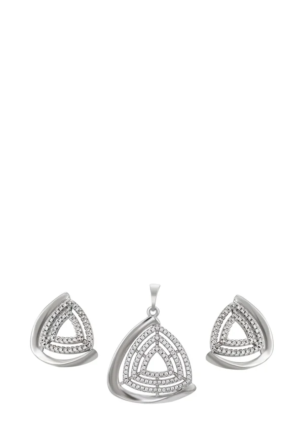 SET - Ohrringe - silver