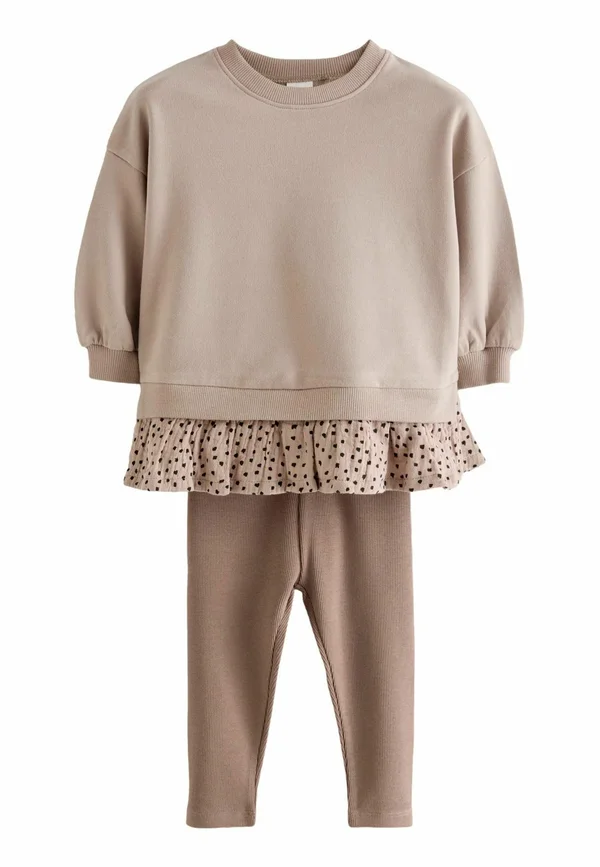 SET - REGULAR FIT - Leggings - Hosen - neutral collar