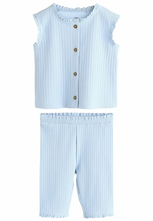 SET REGULAR FIT - SLEEVELESS - Weste - blue