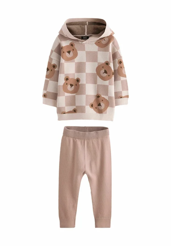 SET REGULAR FIT - Strickpullover - neutral bears