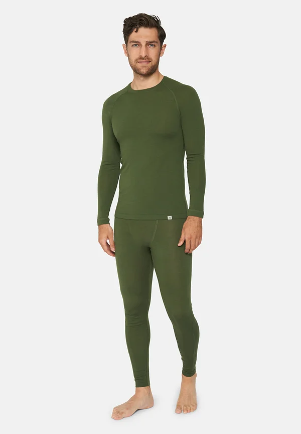 SET - SHIRT & UNDERPANTS - Unterhose lang - green