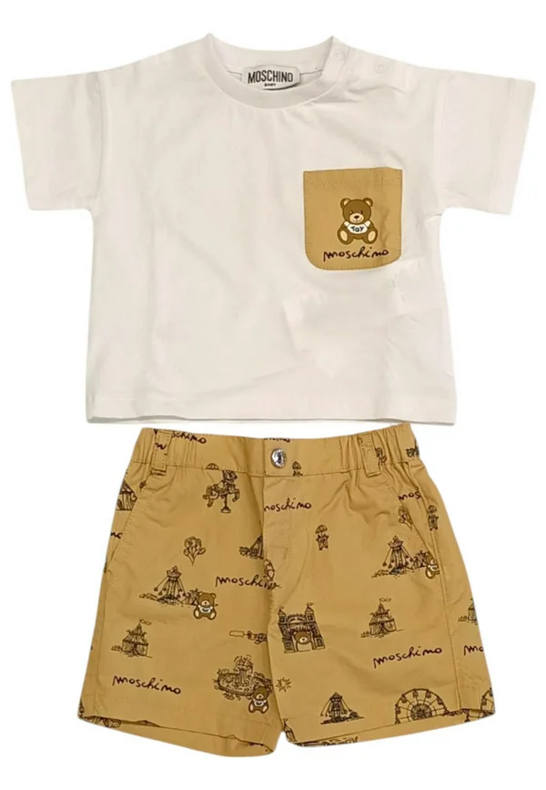 SET - Shorts - bianco