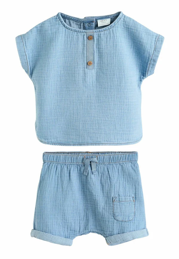 SET - Shorts - denim blue