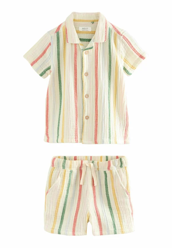 SET - Shorts - rainbow stripe