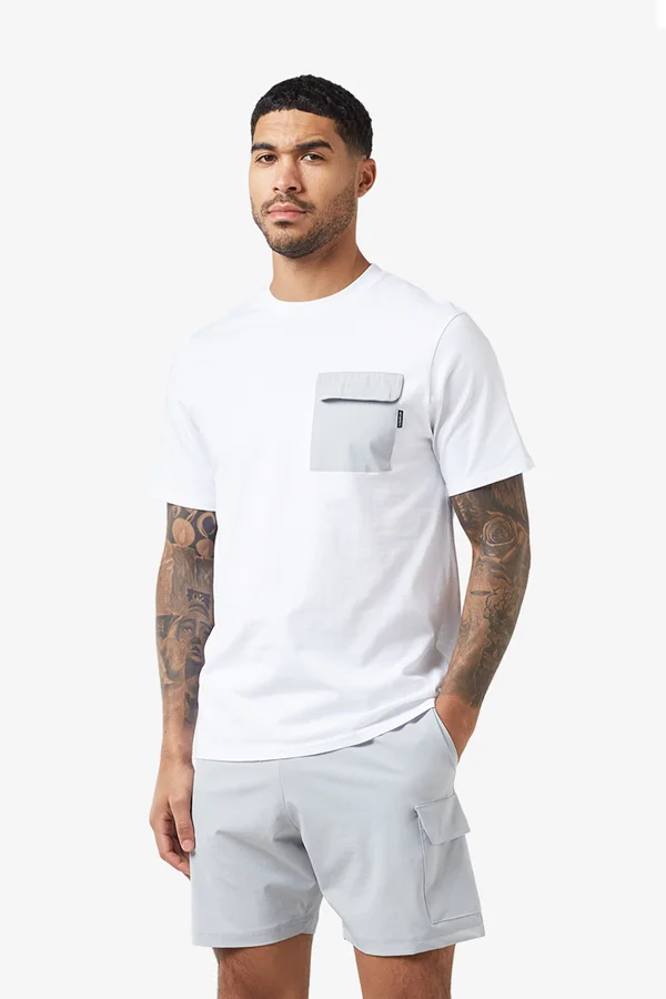 SET - Shorts - white/light grey
