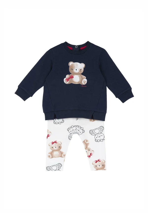 SET - Stoffhose - blue