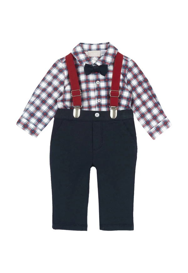 SET - Stoffhose - blue