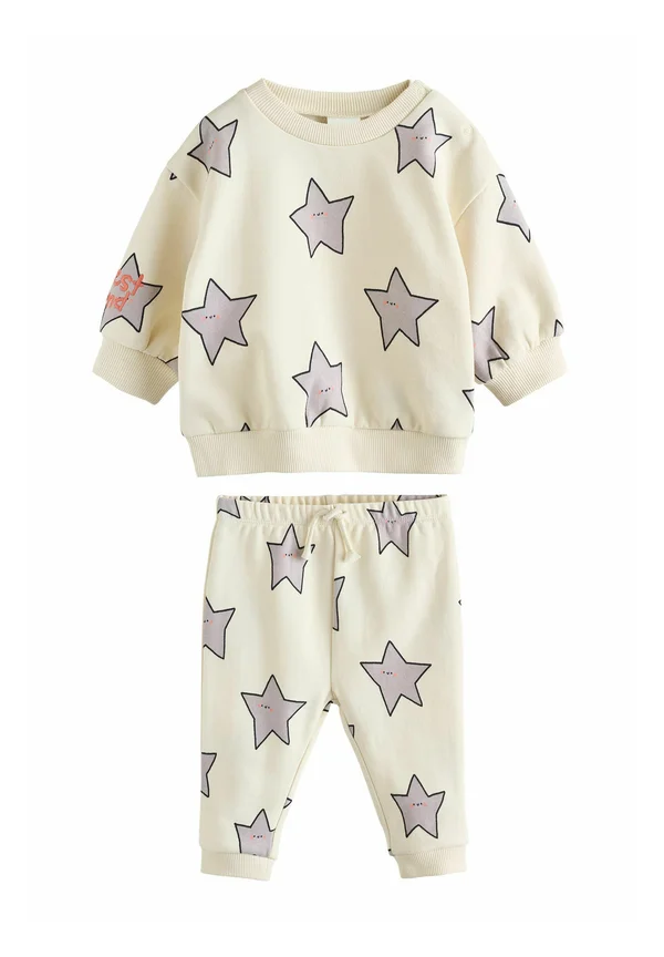 SET - Stoffhose - grey star