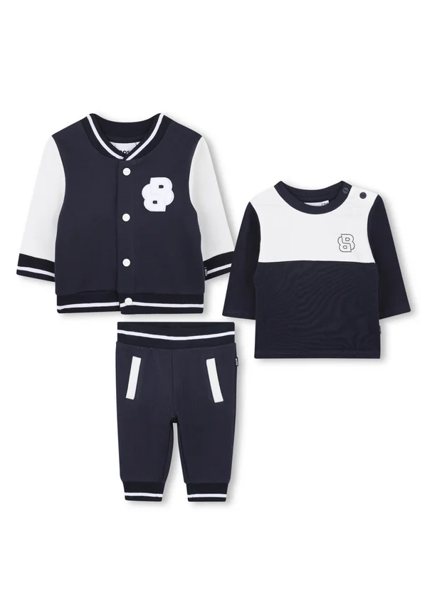 SET - Strickjacke - navy