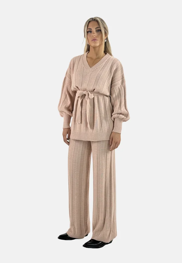 SET - Strickpullover - rosa