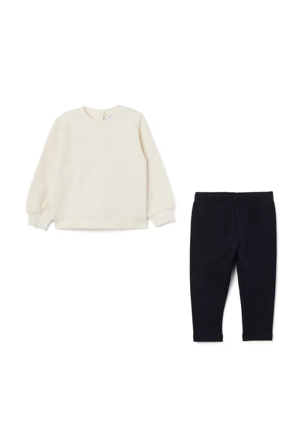 SET - Sweatshirt - blue beige