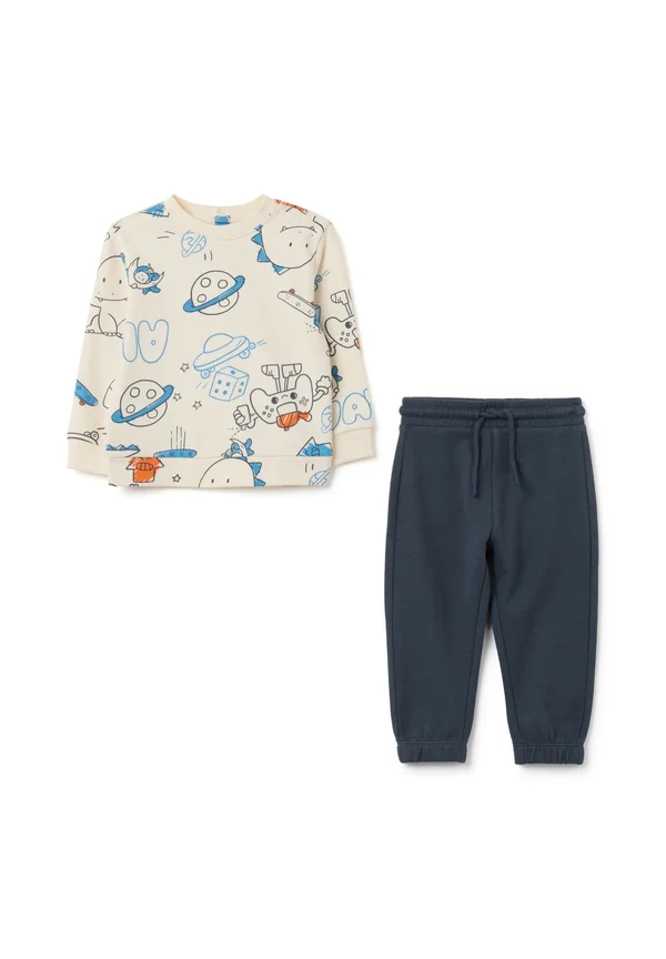 SET - Sweatshirt - blue/beige