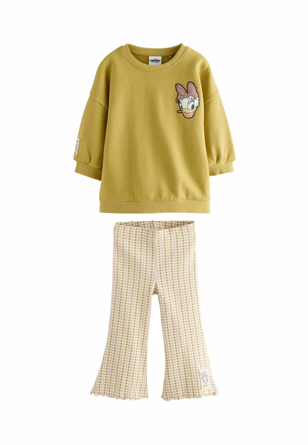 SET  - Sweatshirt - green gingham