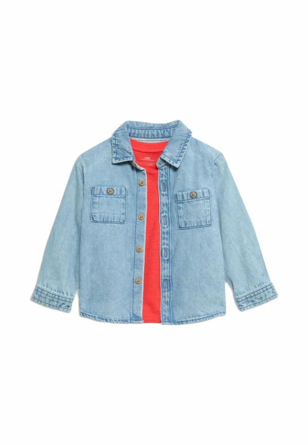 SET - T-Shirt basic - denim