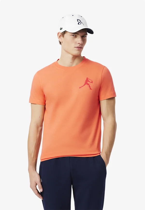 SET - T-Shirt print - rouge dil