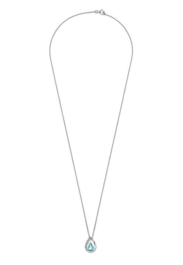 SET TEARDROP  - Halskette - white gold