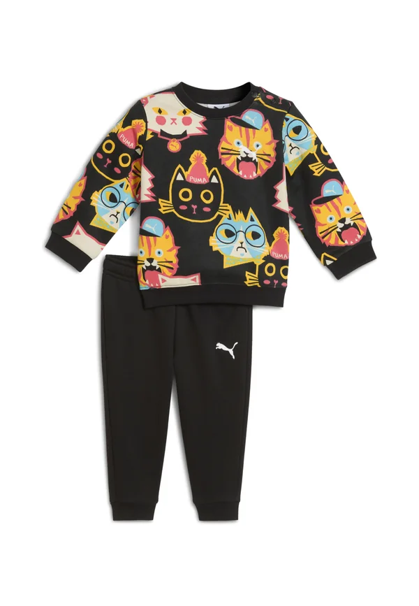 SET - Trainingsanzug - black