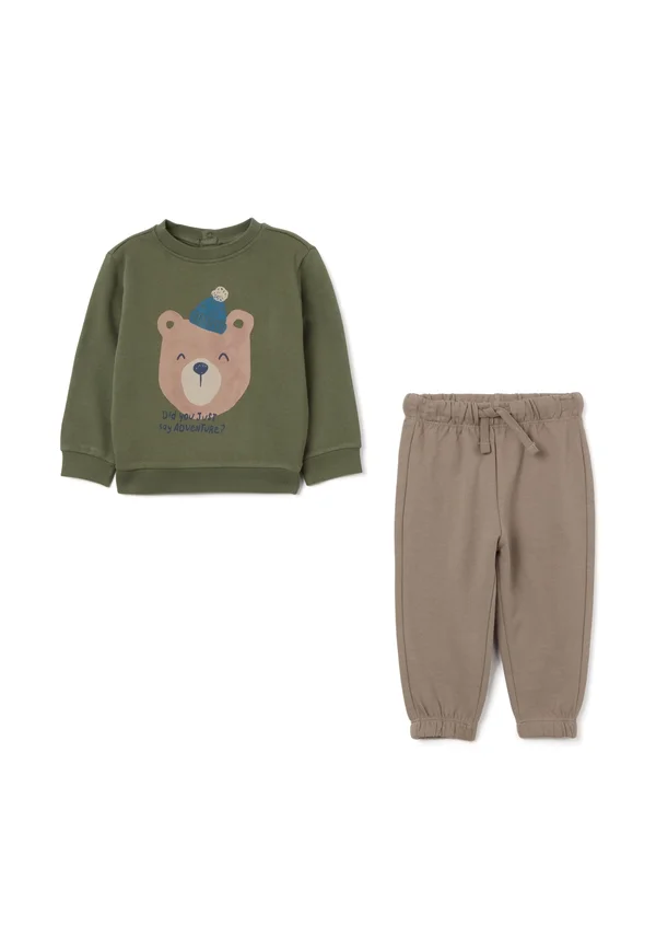 SET - Trainingsanzug - grey green